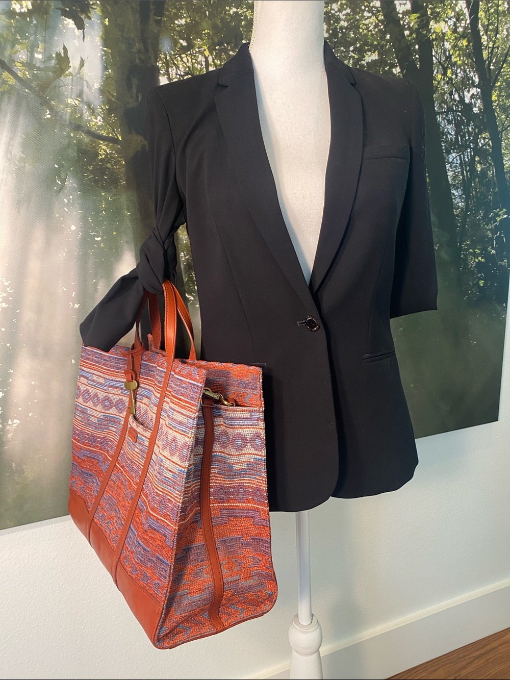 Fossil Carmen Tribal Tote Bag - Picture 4 of 14